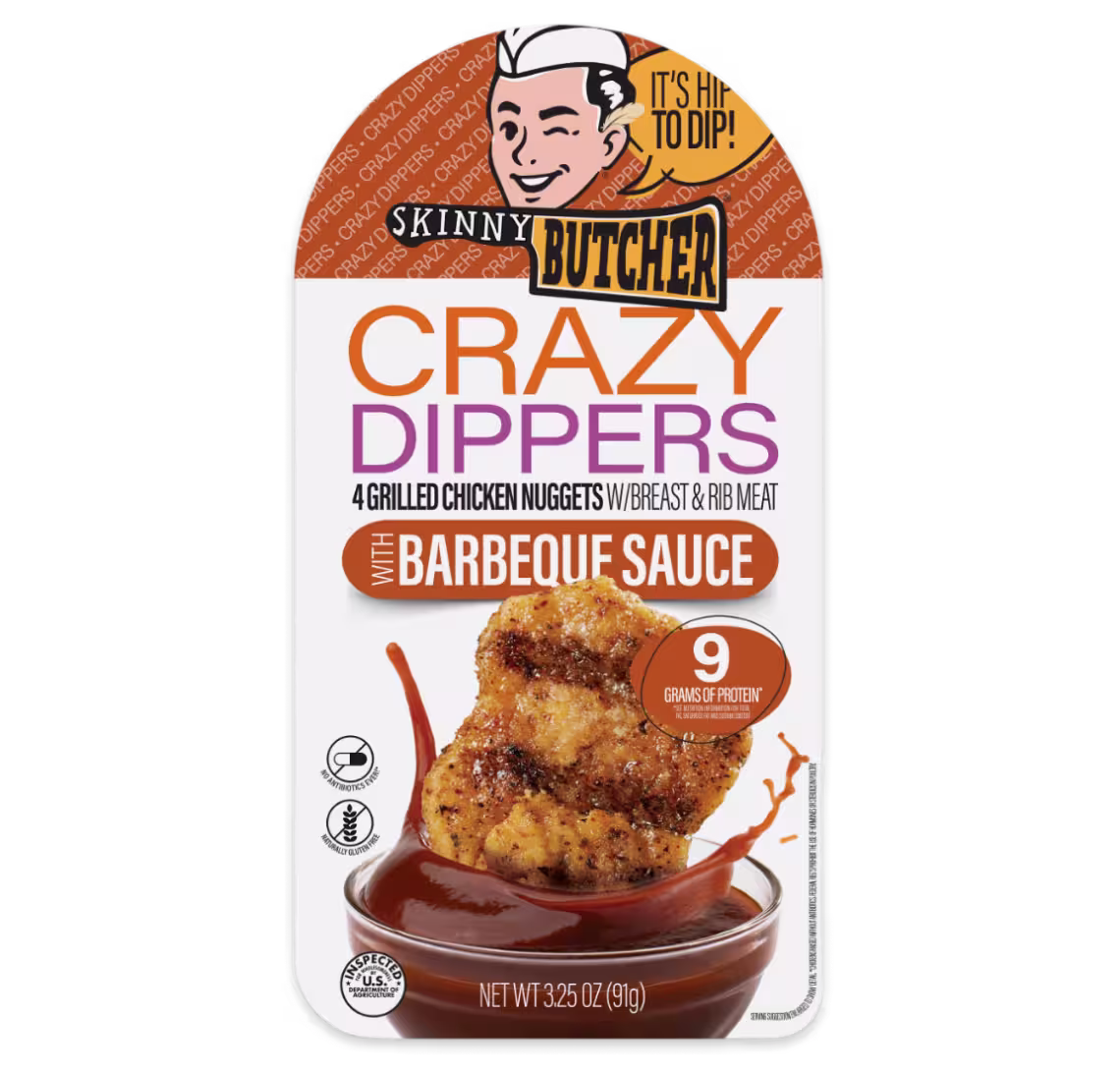 Crazy Grilled™ Dippers with Barbeque Sauce