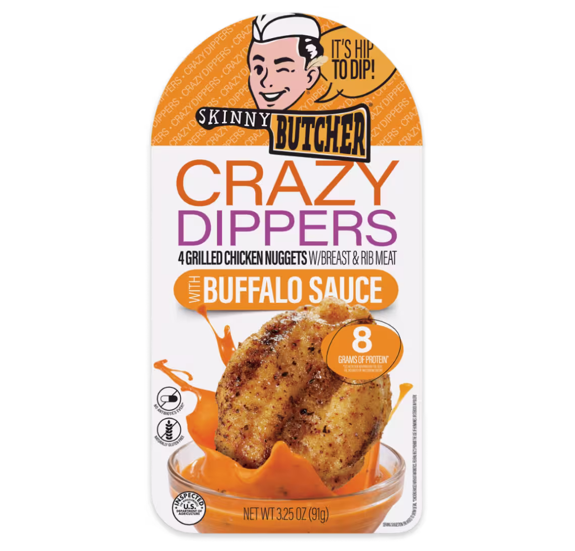 Crazy Grilled™ Dippers with Buffalo Sauce