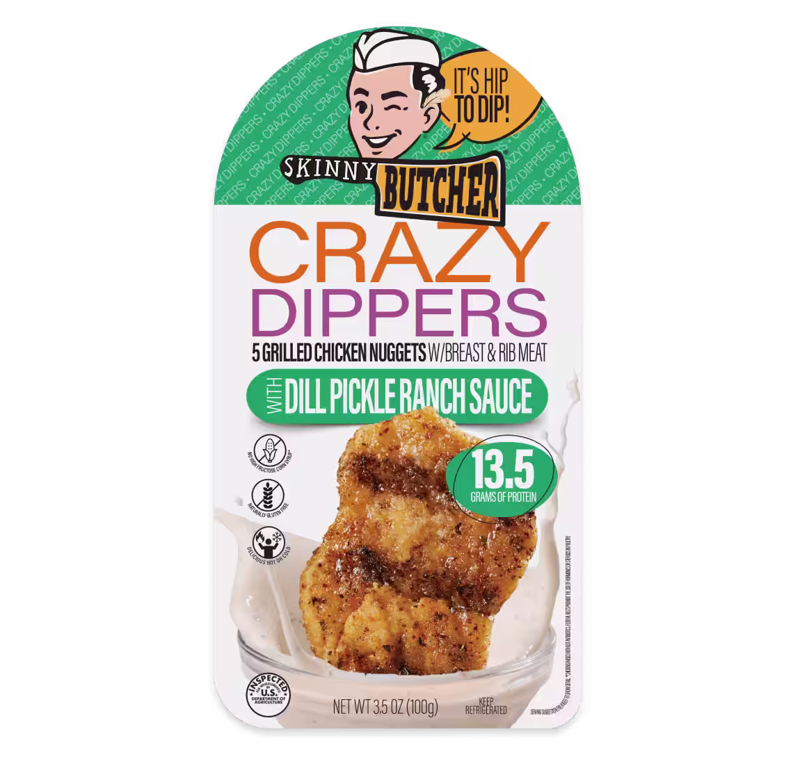 Crazy Grilled™ Dippers with Dill Pickle Ranch Sauce